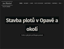 Tablet Screenshot of plotyopava.cz